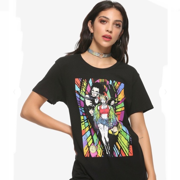 Harley Quinn Birds of Prey Shirt New With Tags! - Picture 3 of 4